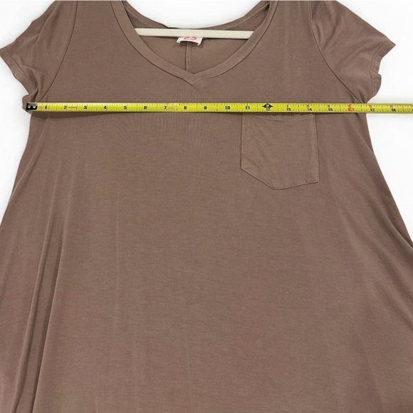 Wanna B Rusty Pink Tshirt Dress Small - Picture 6 of 8